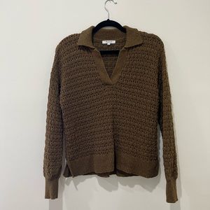 Madewell sweater in green size small